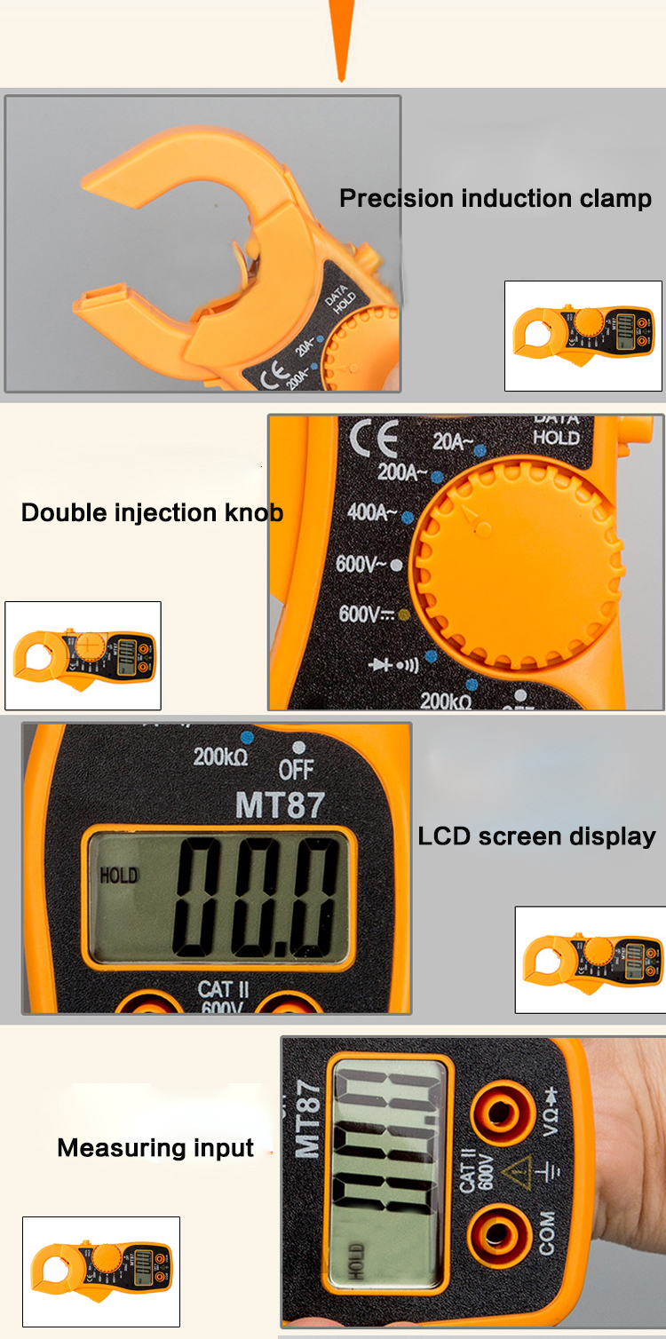 MT87 Precidion Digital Clamp Test Multimeter-Products-PINGYANG Sns-Brigh10