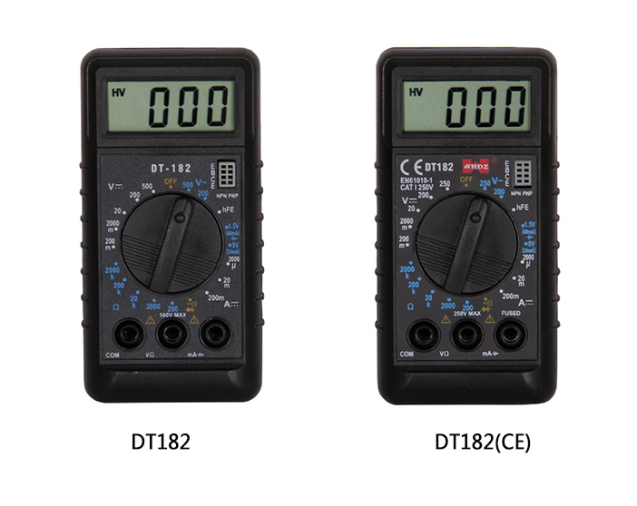 DT182 Best Price Capacitance Multimeter Digital Tester