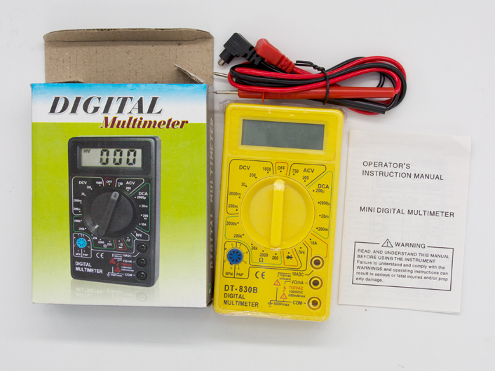 Good Quality Automotive Voltmeter Multimeter Digital True Rms