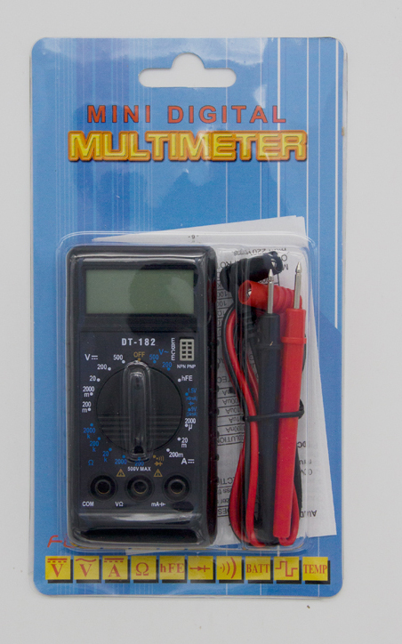 DT182 Best Price Capacitance Multimeter Digital Tester