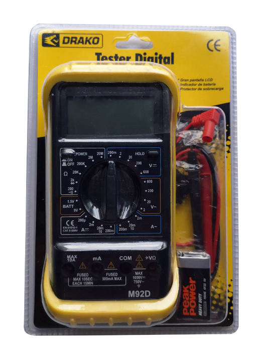 M92 Popular Scope Voltage Digital Multimeter Tester